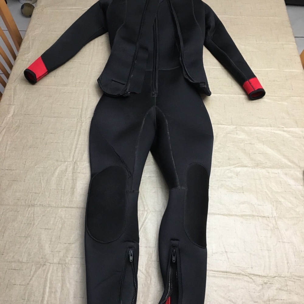 Custom Handmade Made Wetsuit  Excellent Condition